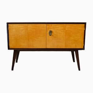 Small Two-Tone Sideboard With Compass Feet