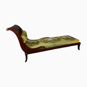 Chaise longue estilo Imperio antigua