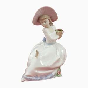 The Nightingales Song Figurine by Nao for Lladro
