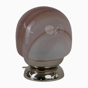 VEB Narva Desk Lamp in Glass