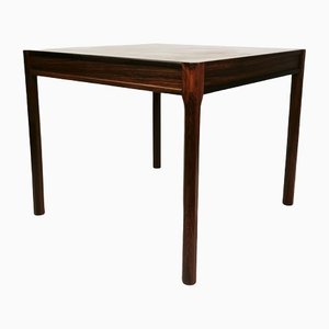 Small Square Rosewood Coffee Table, Denmark, 1960s