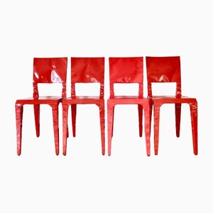 Mr. Bugatti Chairs by François Azambourg for Cappellini, Set of 4