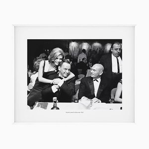 The Sinatras and Yul Brynner, 1965, Photograph Print, Framed