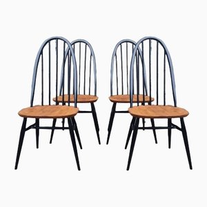Mid-Century Modern Windsor Quaker 365 Dining Chairs from Ercol, 1970s, Set of 4
