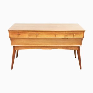 Mid-Century British Walnut Sideboard by Alfred Cox for Heals