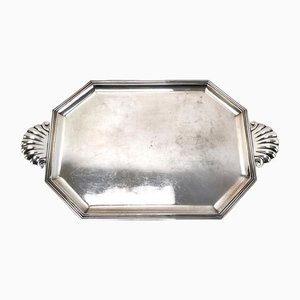 Art Deco Silver-Plated Tray