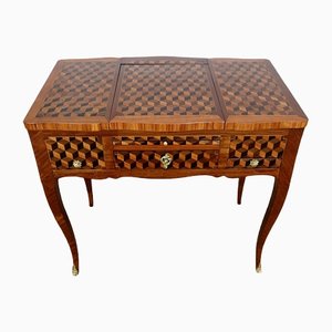 18th Century Marquetry Dressing Table in Wood