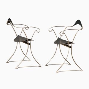 Set of Clessidra Chairs by Ricardo Dalissi for Zanotta