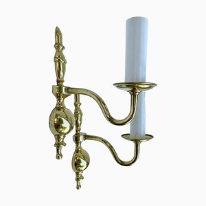 Brass Wall Lamps, Set of 2
