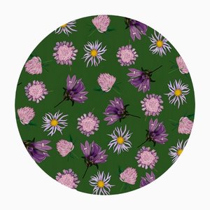 Green Green Mountain Flowers Placemat by MariaVi