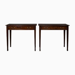 Antique Hall Tables, 1910, Set of 2