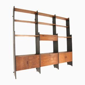 Vintage Wall System Wall Unit, 1960s, Set of 3