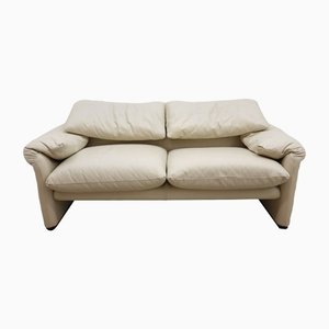 Maralunga 2-Seater Sofa by Vico Magistretti for Cassina