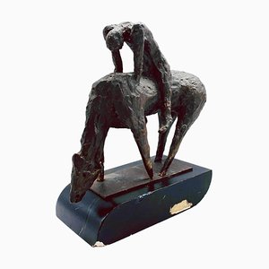 Homage to Marino Marini, Italy, 1960s, Bronze