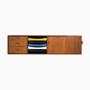 Credenza da parete di Arne Vodder, Danimarca, anni '60