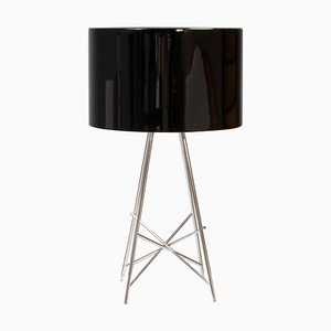 Black and Chrome Ray Table Lamp by Rodolfo Dordoni for Flos