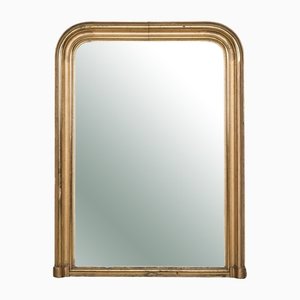 Antiker vergoldeter Spiegel im Louis Philippe Stil