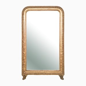 Miroir à Pieds Doré de Style Louis Philippe