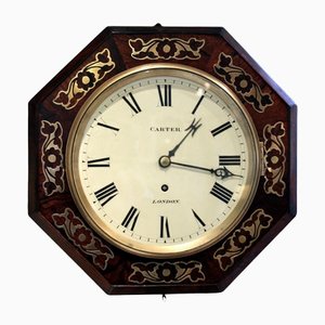 Small Regency Octagonal Wall Clock