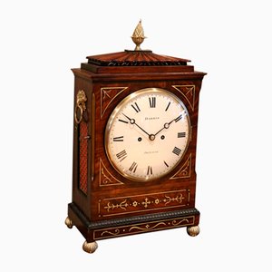 Mahogany Regency Bracket Clock