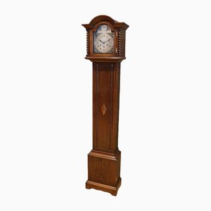 Westminster Chiming Grandmother Clock in Oak