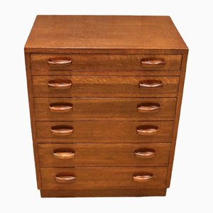 Oak Chest of Drawers, 1930s