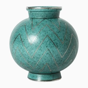 Vase Argenta par Wilhelm Kåge pour Gustavsberg