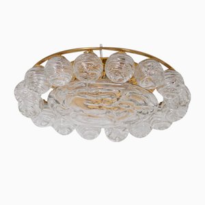 Snowball Ceiling Lamp in Blown Glass