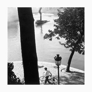 Thurston Hopkins, Paysage de la Seine, 1952, Photographie Noir & Blanc