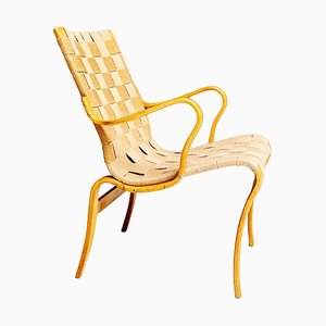Modern Wood Eva Chair by Bruno Mathsson for Company Karl Mathsson, 1977