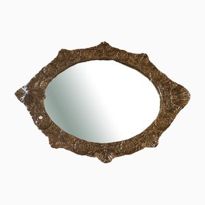 Specchio vintage in ceramica