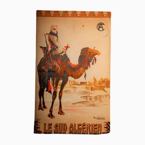 Affiche Le Sud de l'Algérie par Roger Irriera, 1937