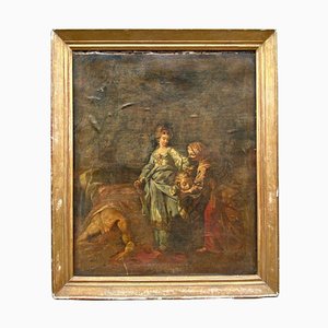 Judith Decapitating Holofernes, 18th-Century, Oil on Canvas, Framed