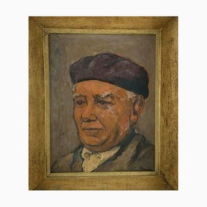 Bayle, Portrait of a Man, 1930, Öl auf Holz
