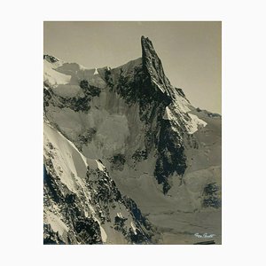 Gay Couttet Argentique, Chamonix Glacier, 20th Century, Photograph