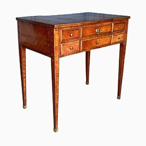 Marquetry Rosewood Dressing Table with Drawers
