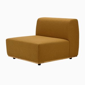 Mustard Saler Lounge Chair by Santiago Sevillano for Emko