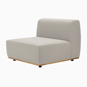 Beige Saler Lounge Chair by Santiago Sevillano for Emko