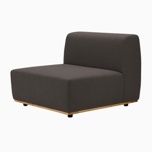 Dark Grey Saler Lounge Chair by Santiago Sevillano for Emko