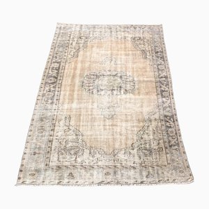 Tapis Antique en Laine Délavée