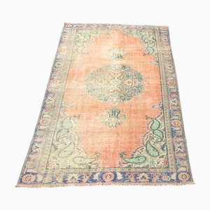 Vintage Oushak Overdyed Area Rug