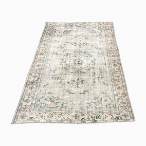 Tapis Turc Vintage Gris Clair