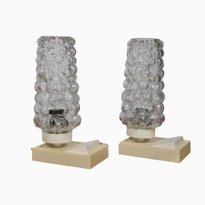 Lampe de Bureau Bubble Mid-Century par Richard Essig, Set de 2