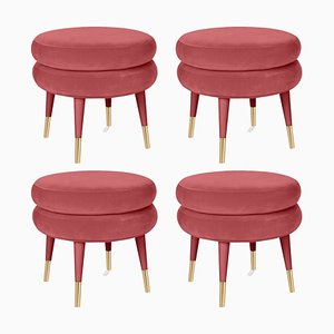 Tabouret Marshmallow par Royal Stranger, Set de 4