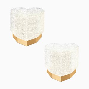 Tabouret Queen Heart par Royal Stranger, Set de 2