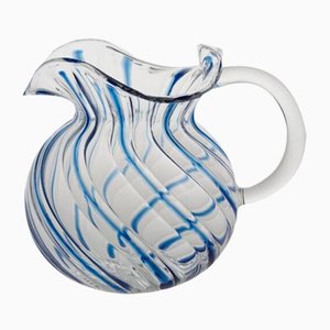 Carafe Torchon Blu Torcello par Carlo Guazzo pour Tuttoatattaccato