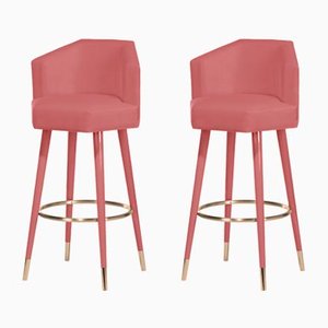 Tabourets de Bar Beelicious par Royal Stranger, Set de 2