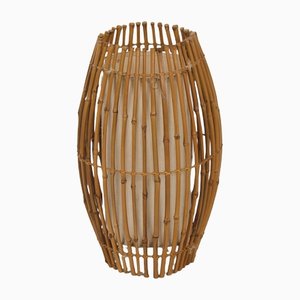 Vintage Bamboo Floor Lamp, 1970s