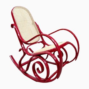 Vintage Rocking Chair by Michael Thonet