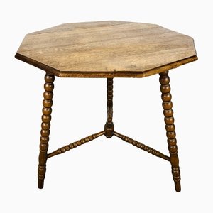 Antique 9-Sided Side Table